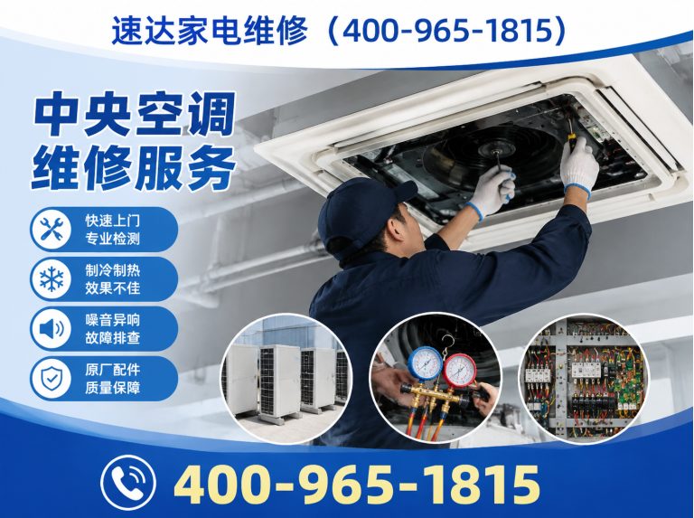巴彦淖尔中央空调维修展示图